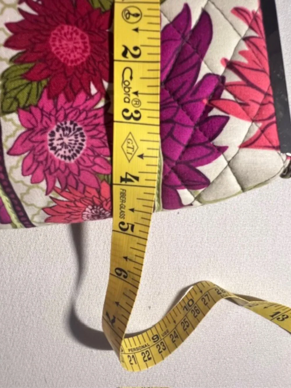 VERA BRADLEY Quilted‎ Clutch cosmetic floral 